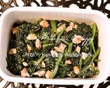 ほうれん草＆クルミ☆ごま味噌和え作り方3写真