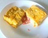 玉子焼き(明太マヨチーズ)作り方9写真