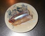 イカわたガーリック炒め作り方1写真