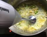 牛乳いらず　そら豆のスープ作り方3写真
