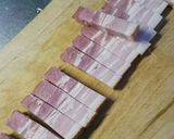 ふき＆ベーコンゆず胡椒炒め作り方1写真