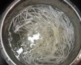 ビーフンでささみ・野菜たっぷり冷やし中華作り方10写真
