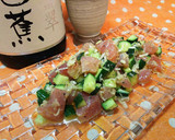 マグロときゅうりのネギ塩レモンマリネ☆作り方3写真