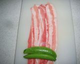 豚バラ肉で巻き♪巻き♪作り方2写真