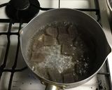 こんにゃくと厚揚げのみそ汁作り方1写真