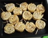 鶏挽肉の油揚げロール作り方4写真