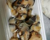 あかにし貝とキャベツのバター炒め作り方1写真