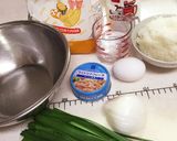 たこ焼き器で簡単に☆ライスボールチヂミ作り方1写真