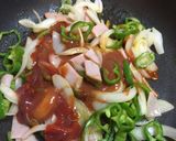 簡単♪喫茶店のスパゲッティナポリタン作り方4写真