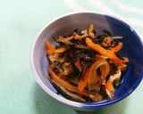 生姜が効いた我が家のひじき煮作り方6写真