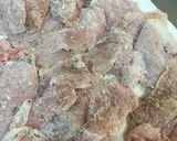 鶏胸肉の甘辛丼作り方2写真