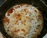 贅沢!!蟹のトマトクリームパスタ作り方4写真