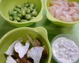 ダイエット！ムネ肉の梅マヨ炒め(糖質制限作り方1写真
