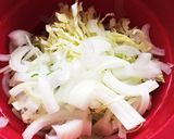キャベツのオムレツ！お好み焼き風作り方1写真