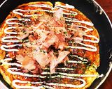 キャベツのオムレツ！お好み焼き風作り方5写真