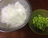 新玉ねぎと枝豆のサラダ♪作り方1写真