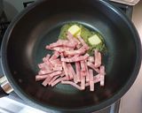 たっぷりきのことベーコンのクリーム煮作り方2写真