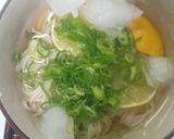 冷やしレモンの付けそば（梅肉和え）作り方4写真