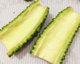 旬の野菜＊簡単シンプル＊ゴーヤでどーや♡作り方1写真