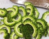 旬の野菜＊簡単シンプル＊ゴーヤでどーや♡作り方2写真