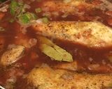 イタリアの家庭料理チキンカチャトーラ作り方8写真