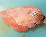 香ばし柔らかっ!むね肉のみそマヨ焼き♪作り方1写真