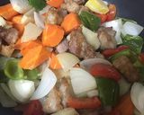 酢豚(3人分程度)作り方6写真