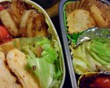 お弁当の野菜は　春キャベツのチン！♪作り方4写真