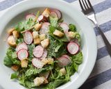 葉付きラディッシュのサラダ作り方5写真