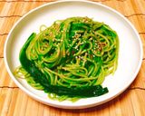 ニラのジェノベーゼ風パスタ作り方6写真