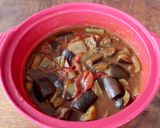レンジで!牛肉とナスの無水カレー作り方2写真