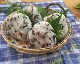 ベーコンと枝豆チーズ☆オイルおにぎり作り方4写真