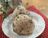 ベーコンと枝豆チーズ☆オイルおにぎり作り方5写真