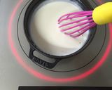 ストウブミニ（１２）で豆腐ブランマンジェ作り方7写真