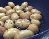 新じゃがの甘辛炒め作り方1写真