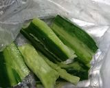 サラダチキンとキュウリの和え物作り方2写真