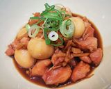 鶏とうずらの煮込み作り方4写真