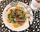 豆苗＆鯖缶de簡単☆ゆず胡椒パスタ作り方5写真