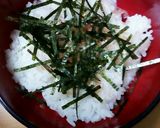 我が家のシラス丼ぶり作り方2写真