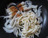 チクワとうどんでヘルシーパスタ作り方4写真