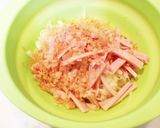 さっぱりシャキシャキ！大根とハムのサラダ作り方4写真