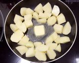 じゃがいもとブロッコリーのバター焼き作り方1写真