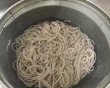 ほうれん草と蕎麦の海苔巻き作り方2写真