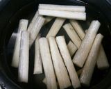 フライパンでじっくり煮込む鯛のあら炊き♡作り方1写真