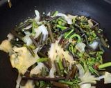 パスタ☆わらびとしらすのジェノベーゼ作り方3写真