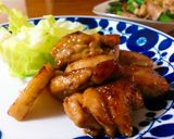鶏ももと長芋でバルサミコ酢炒め作り方7写真