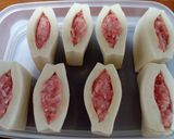 高野豆腐の挟み揚げ煮作り方4写真