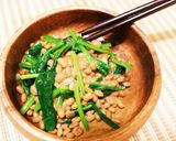 ご飯が進む！ほうれん草と納豆の梅和え作り方4写真