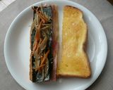 キンピラde和風サンドウィッチ　モス風♪作り方3写真
