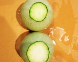 摘果メロンでしゃぶしゃぶサラダおかず作り方2写真